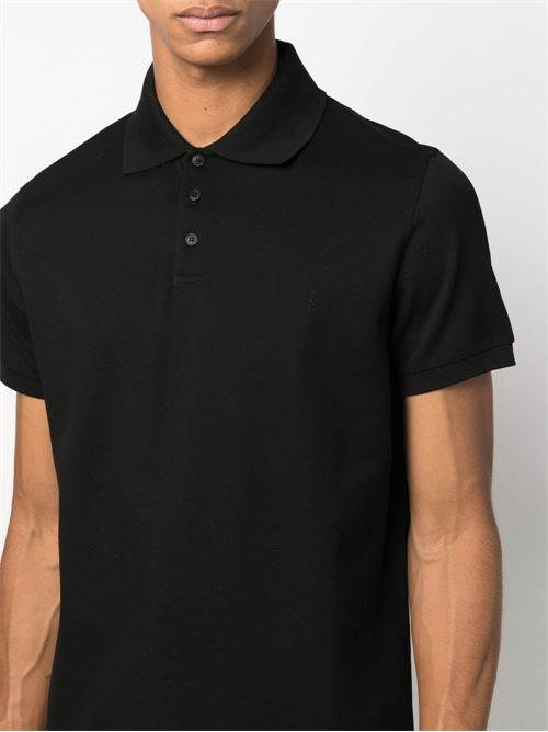 Polo con logo SAINT LAURENT | 712300YB2OC1000